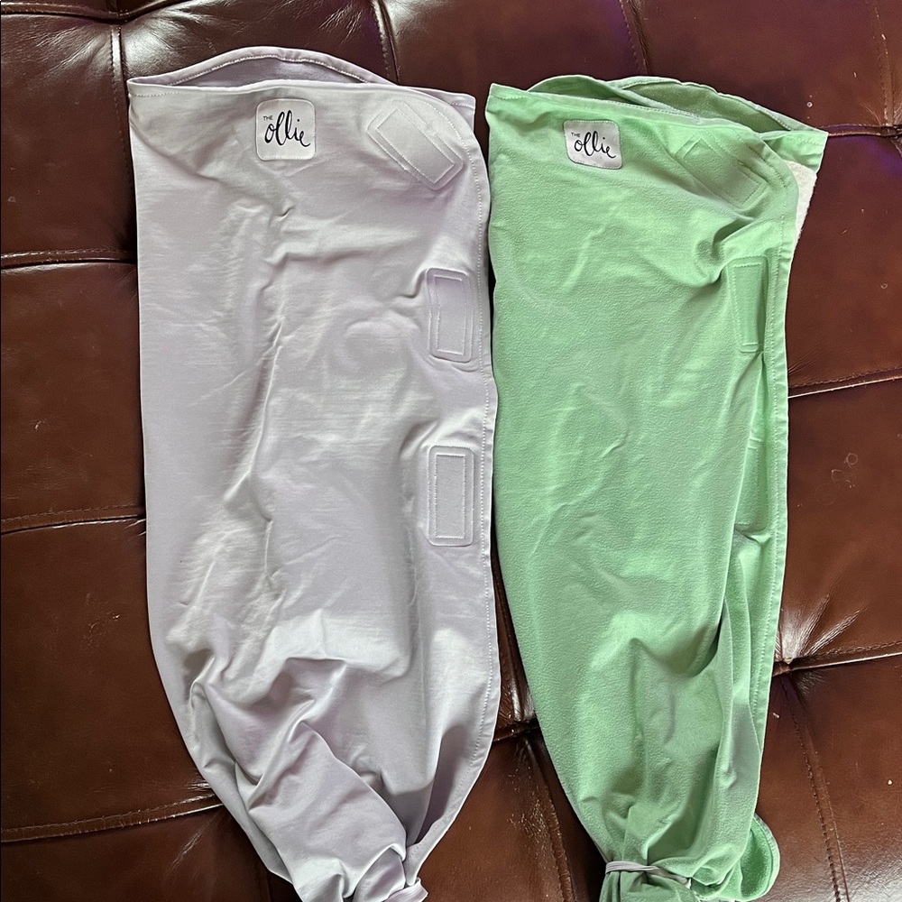 Bundle of TWO The Ollie World Swaddles